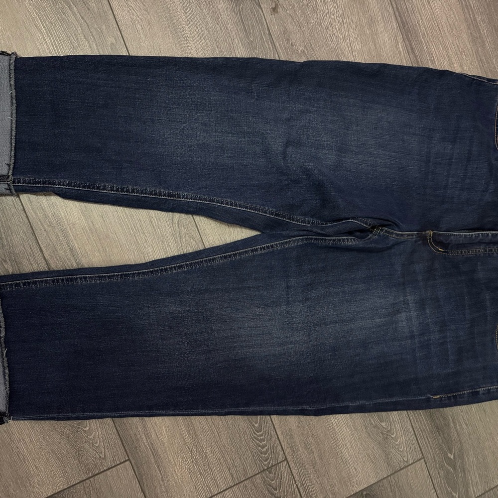 Seven7 Women’s High Cuff Straight Jeans